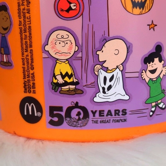 Charlie Brown Snoopy & Scooby-Doo 2012 2016 McDonald's Boo Buckets Collectible - Picture 12 of 17